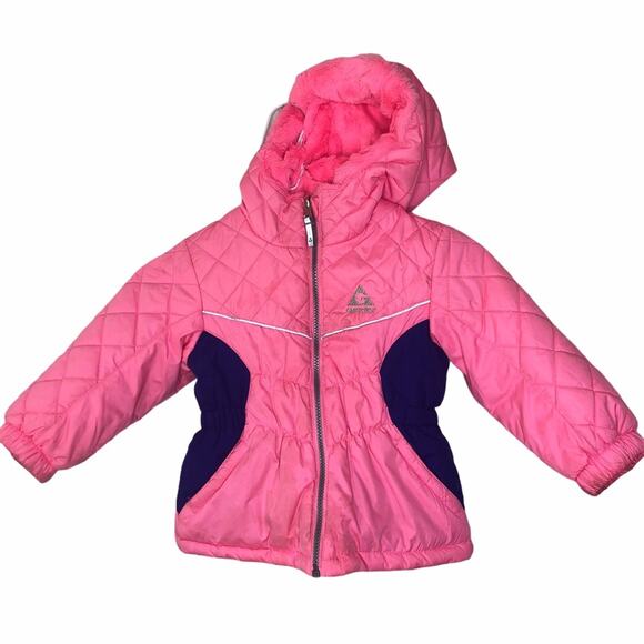 Gerry Weber Other - Gerry reversible pink hooded winter coat girls size 2T